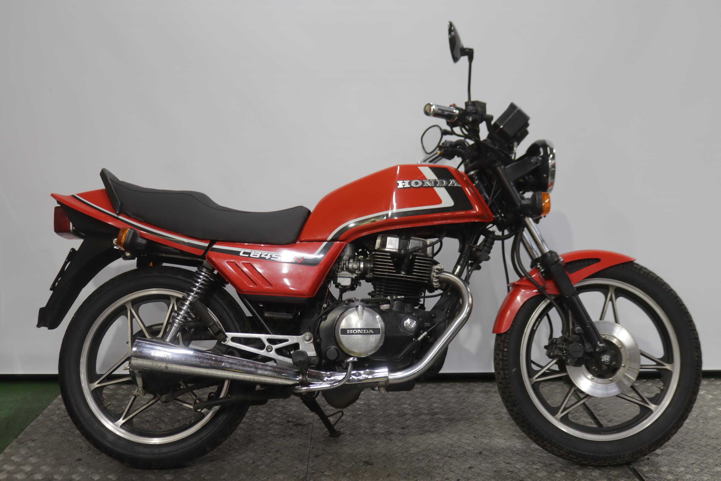 当時物 純正 CB450N エンジンASSY 0027 検) PC14 CB400N CB250N CB400T